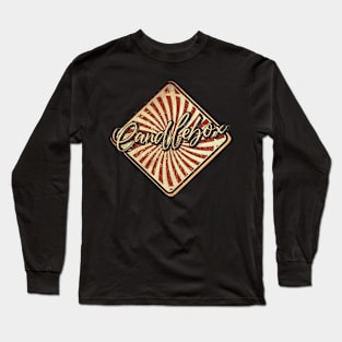 Candle - box - vintage design on top Long Sleeve T-Shirt